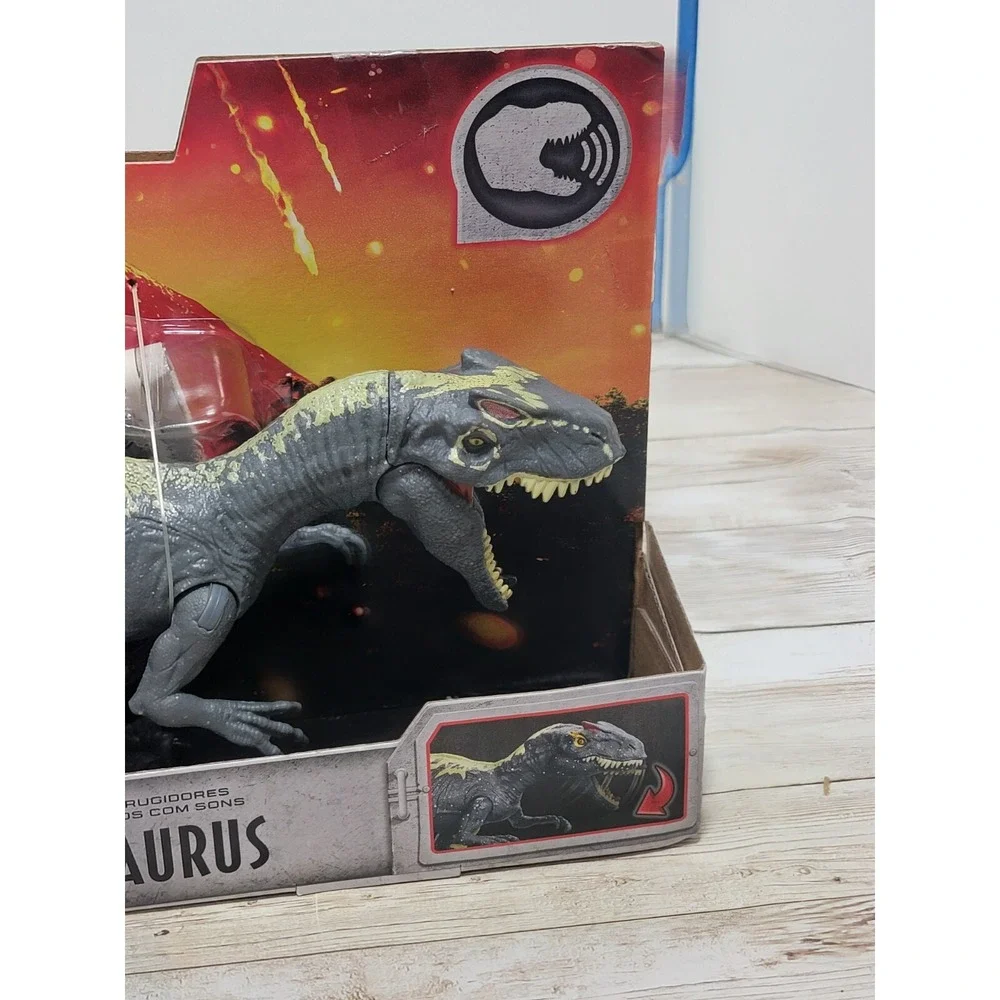 Jurassic‎ World Dinosaur Roarivores Allosaurus Electronic Roar Growls Sound VID